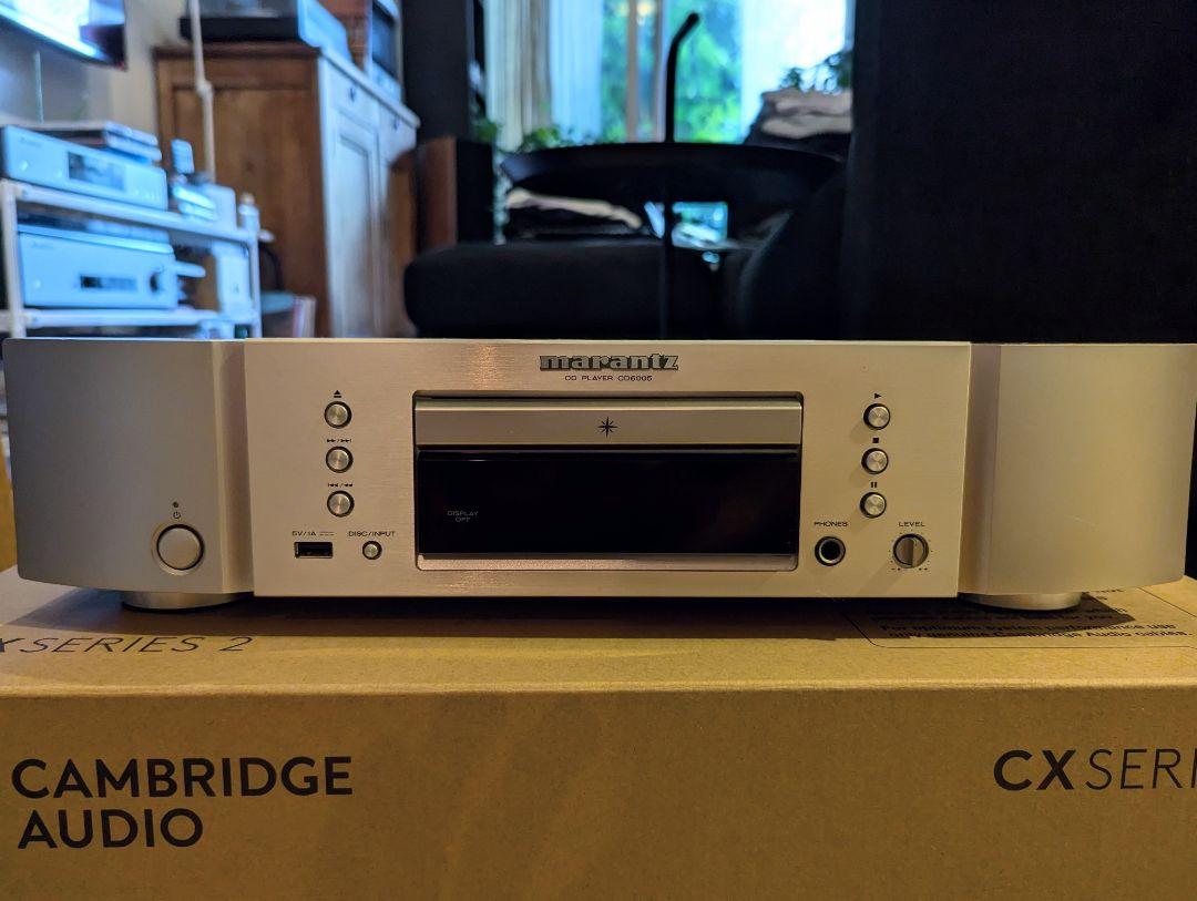 マランツ Marantz 物足りなかっ CD-6005FN CDプレーヤー