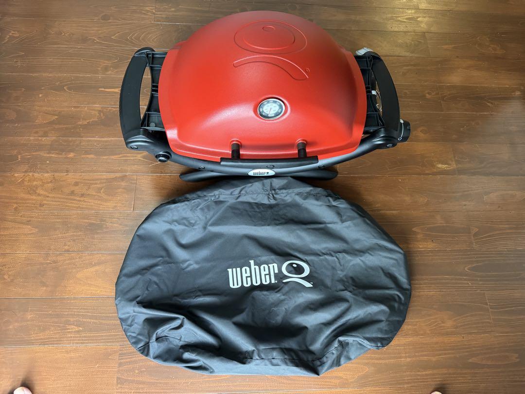 weber Q1250 グリル ポータブルカートセット おまけ色々付き