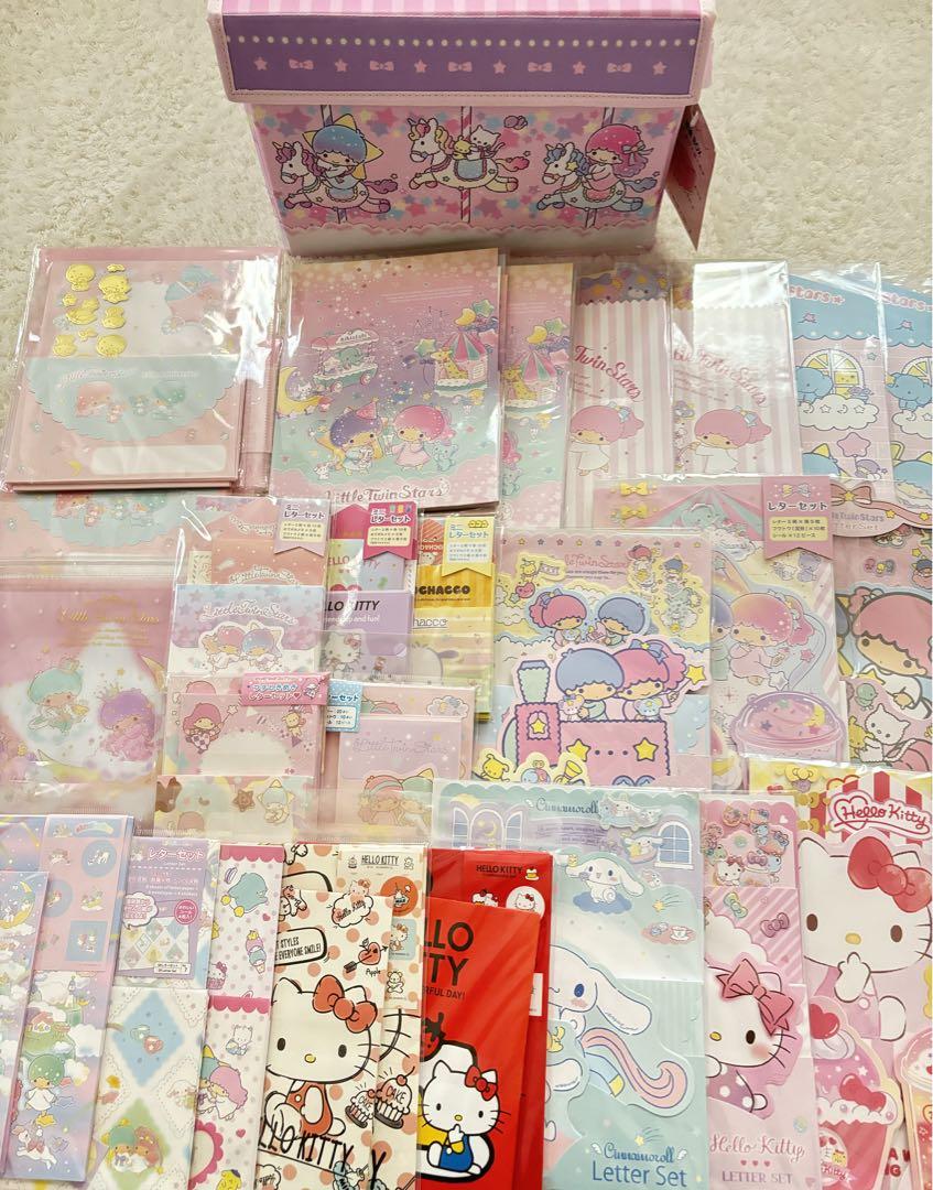 サンリオ レタセまとめ売り 29点 折りたたみ収納付き キキララ多め