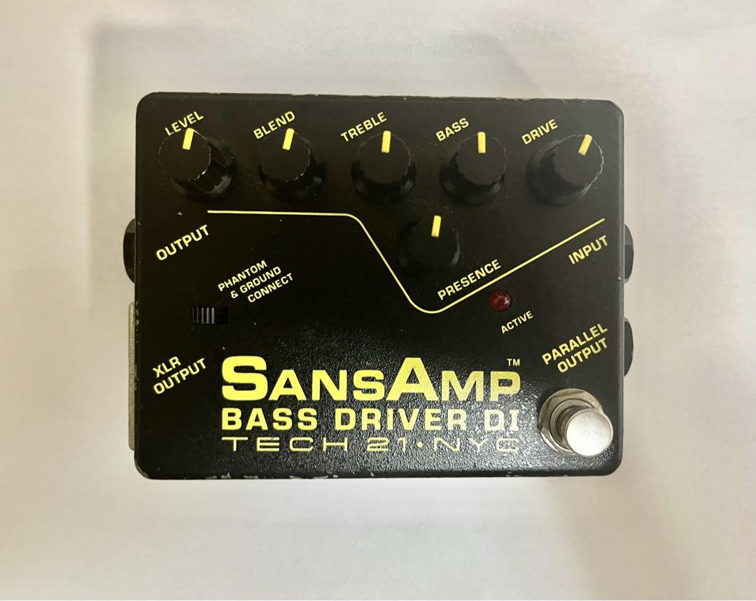 SANSAMP BASS DRIVER DI TECH21 初期型 ※ノイズあり