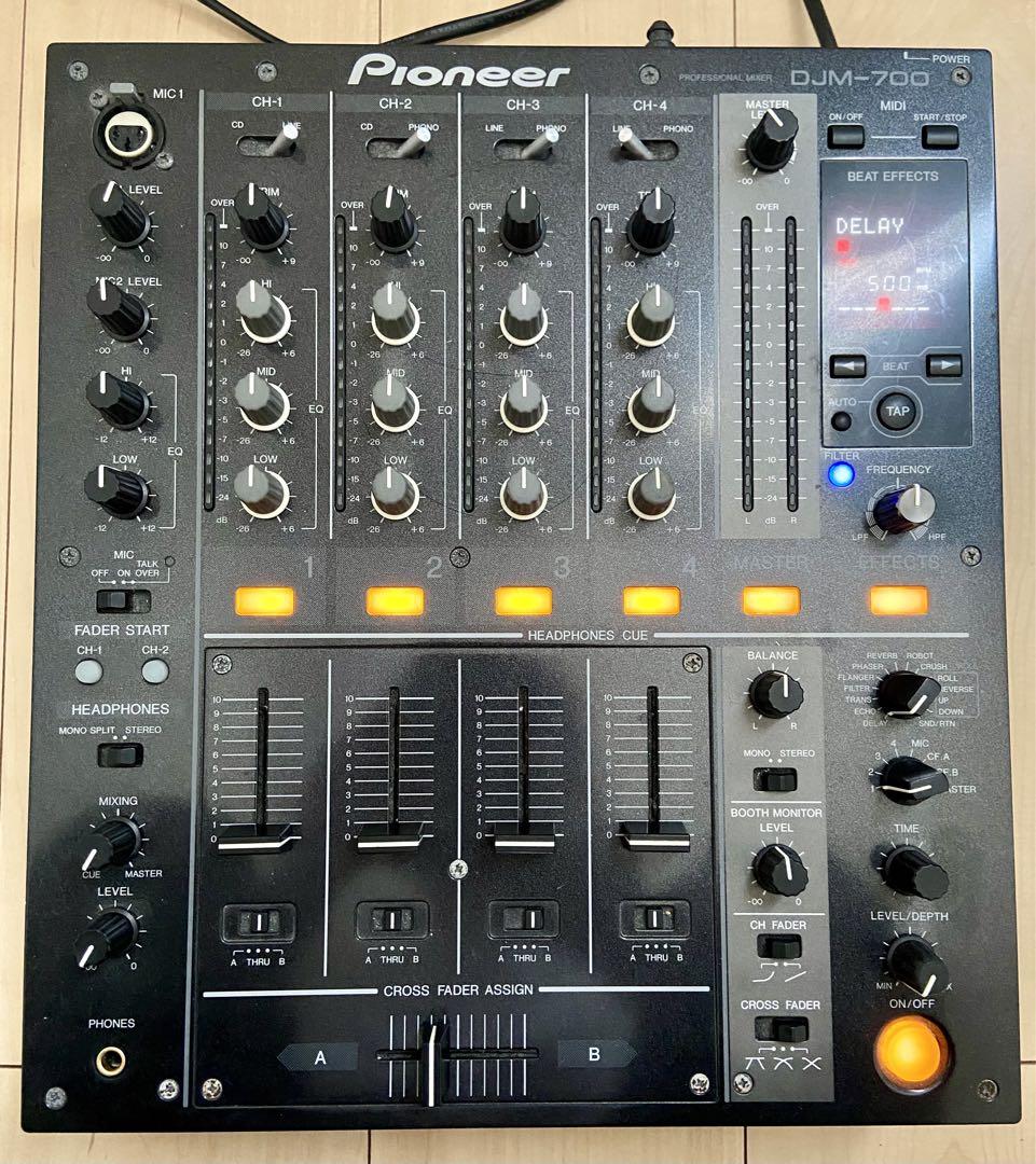 Pioneer DJM-700 DJ あっけなく ミキサー エフェクター