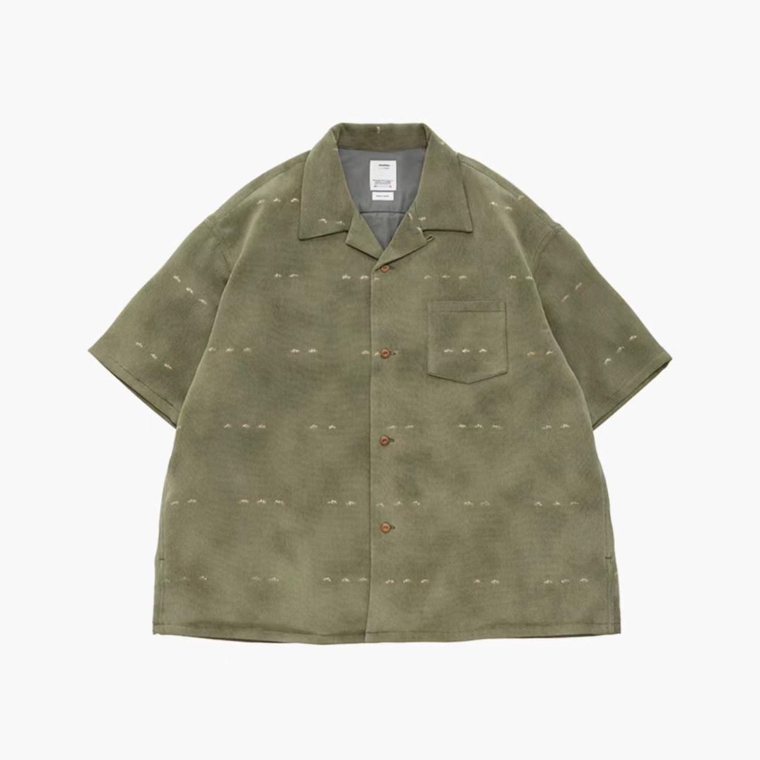 visvim WALLIS SHIRT 物足りなかっ S/S IRIS (MAWATA)