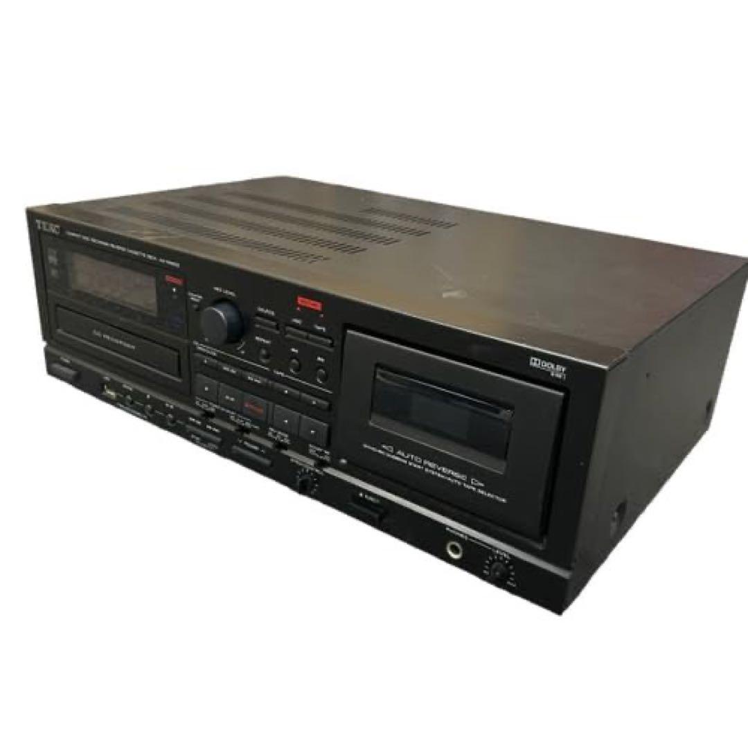 TEAC CD/カセットレコーダー USB接続対応ブラック AD-RW900-B