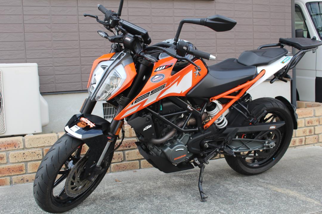 岡山発 素っ気 KTM DUKE125 自賠責有り デューク125