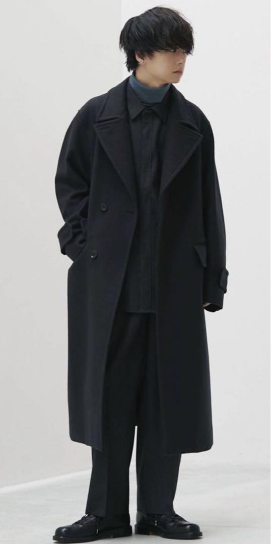 LIDNM 2021AW Super140s OFFICER COAT