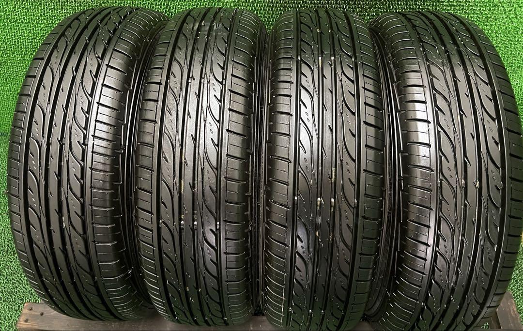 ダンロップ デジタイヤ ec202 185/70r14 23年製 イボ付き 美品