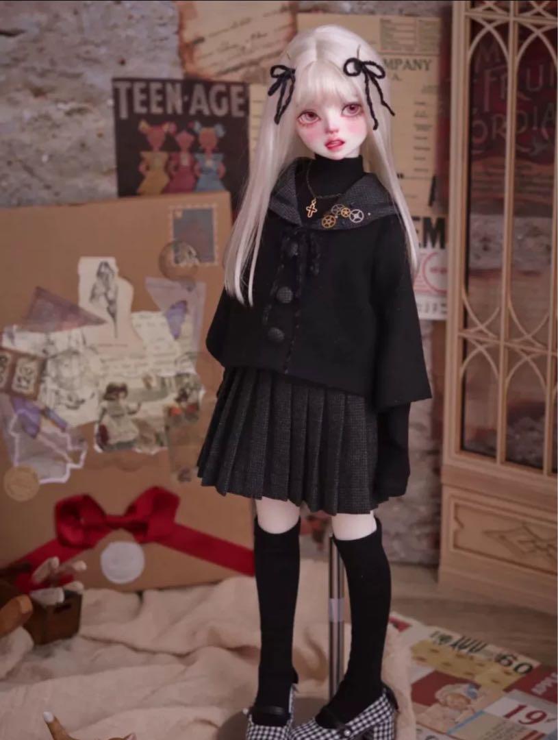 AX10 BJD 1/4 ドール 衣装 メカニック 人形服 ハンドメイド