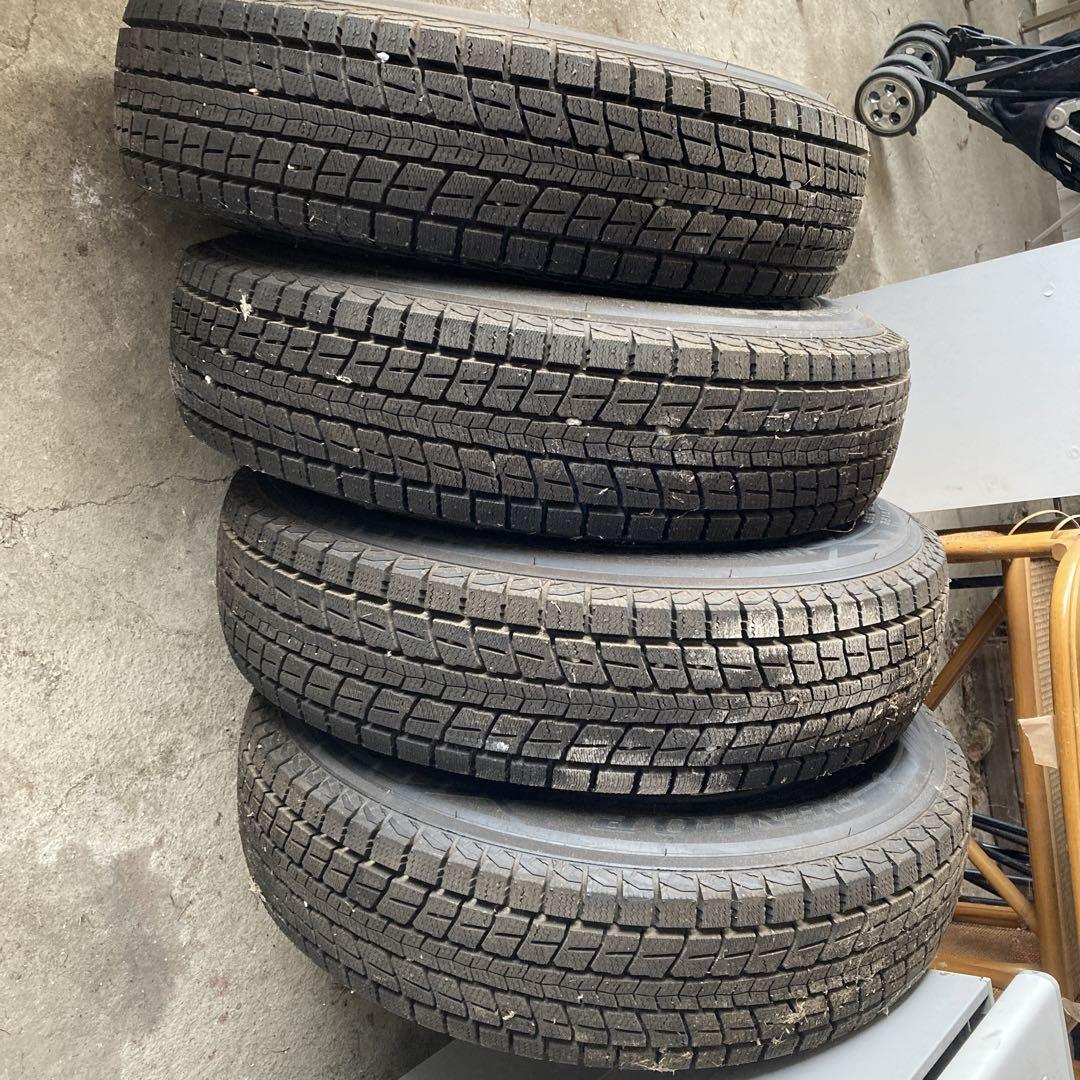 バリ目175/80R15 テリオスキッド パジェロミニ スタッドレスタイヤ すっぱ