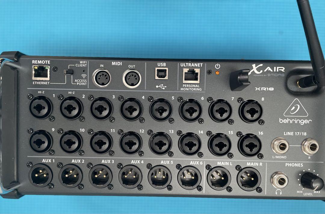 デジタルミキサー BEHRINGER XAir 堅く XR18