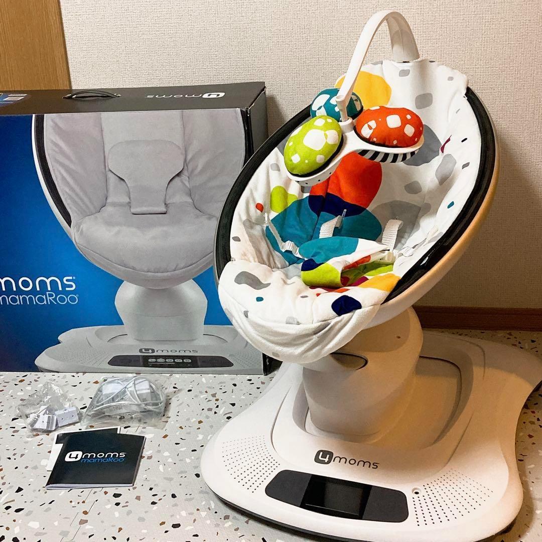 箱付き】4moms ママルー mamaRoo 3.0 電動バウンサー マルチ