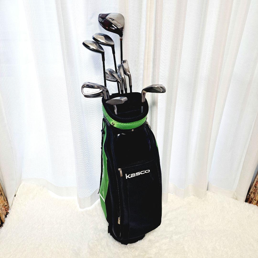 テーラーメイド MIZUNO ゴルフセット 遠く メンズ Kasco 初心者