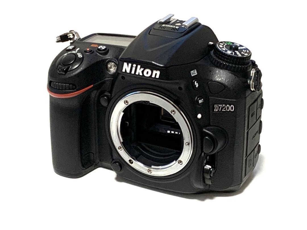 ☆撮影数極少220回☆Nikon 恥ずかしかっ D7200 ボディセット ニコンDX機