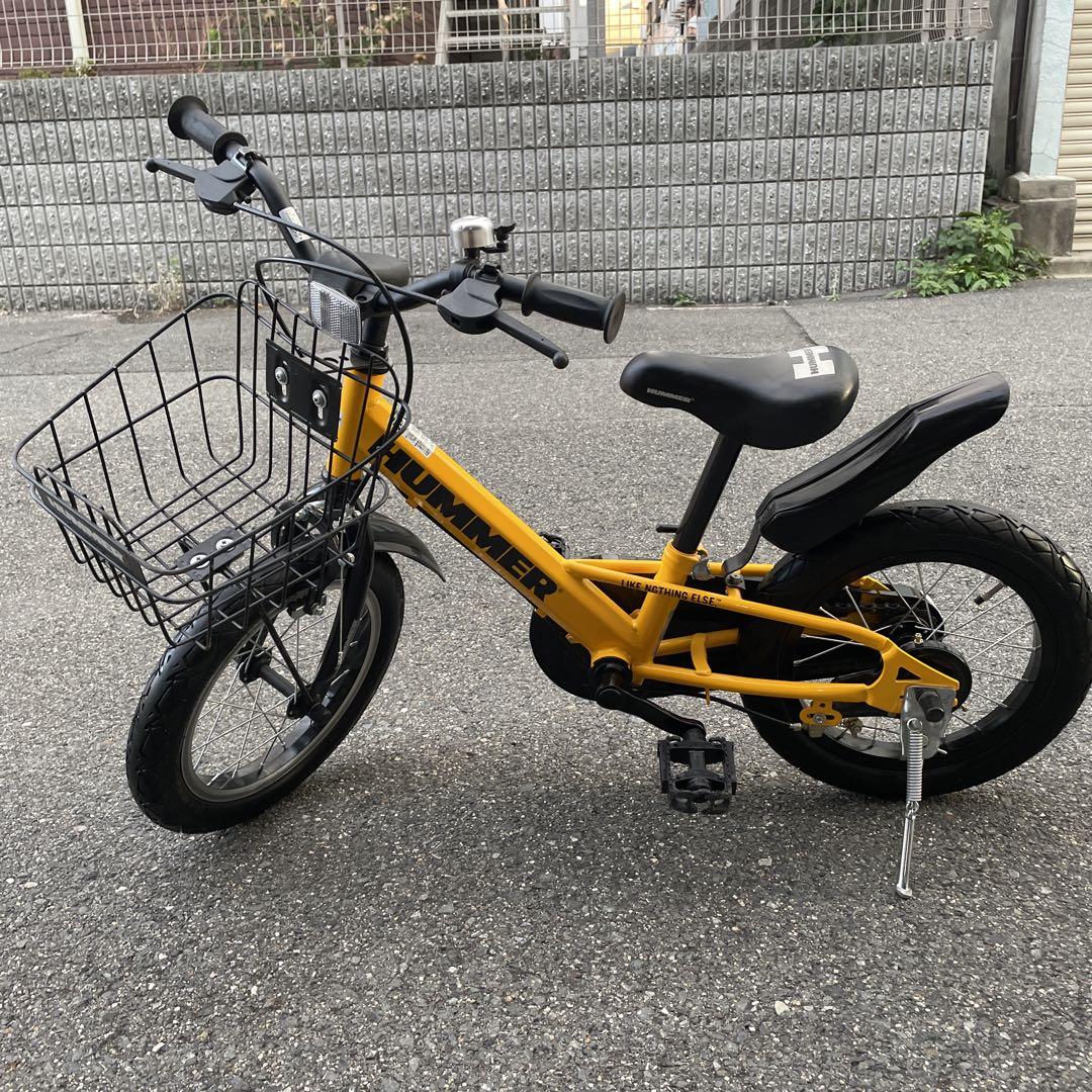 美品 キッズ自転車 ハマー 14インチ 猛々しい