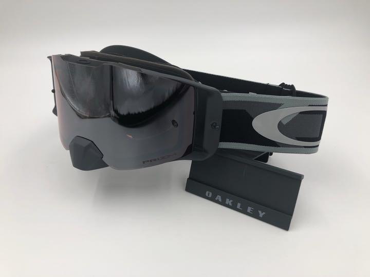 未使用品OAKLEYオークリー モトクロスゴーグル プリズムレンズ 偏光レンズ うすく