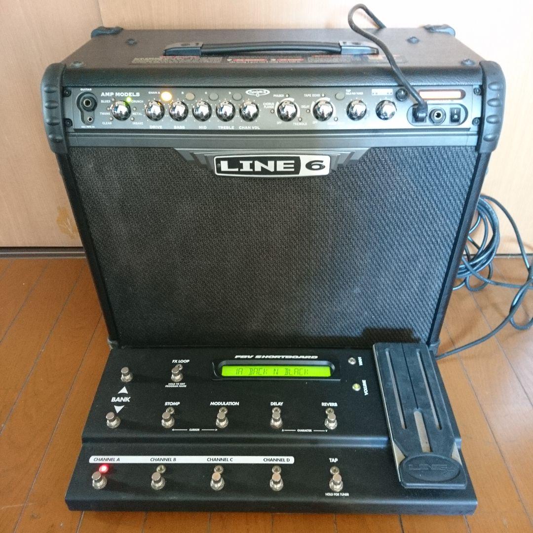 line6 ほど遠く spider3 75w + FBV SHORTBOARD set