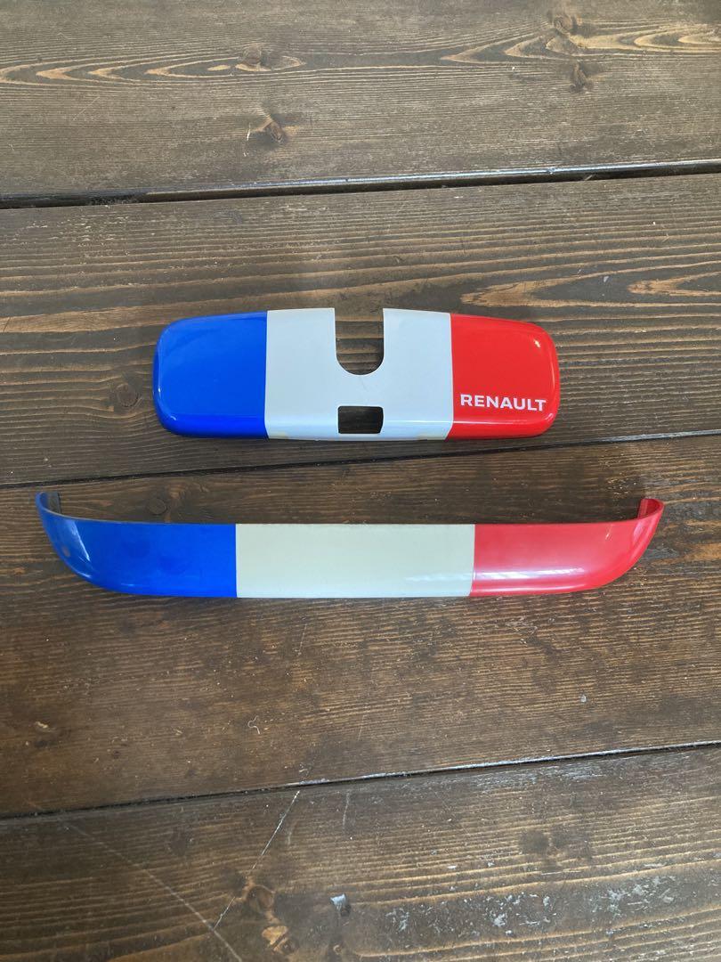 ルノー カングー トリコロール ルームミラーカバー 新品