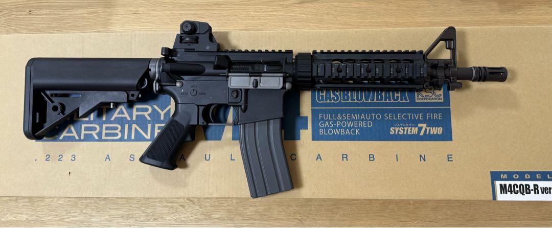 KSC ガスガン M4 CQB-R ver.2 円く 完全限定生産品 システム7TWO