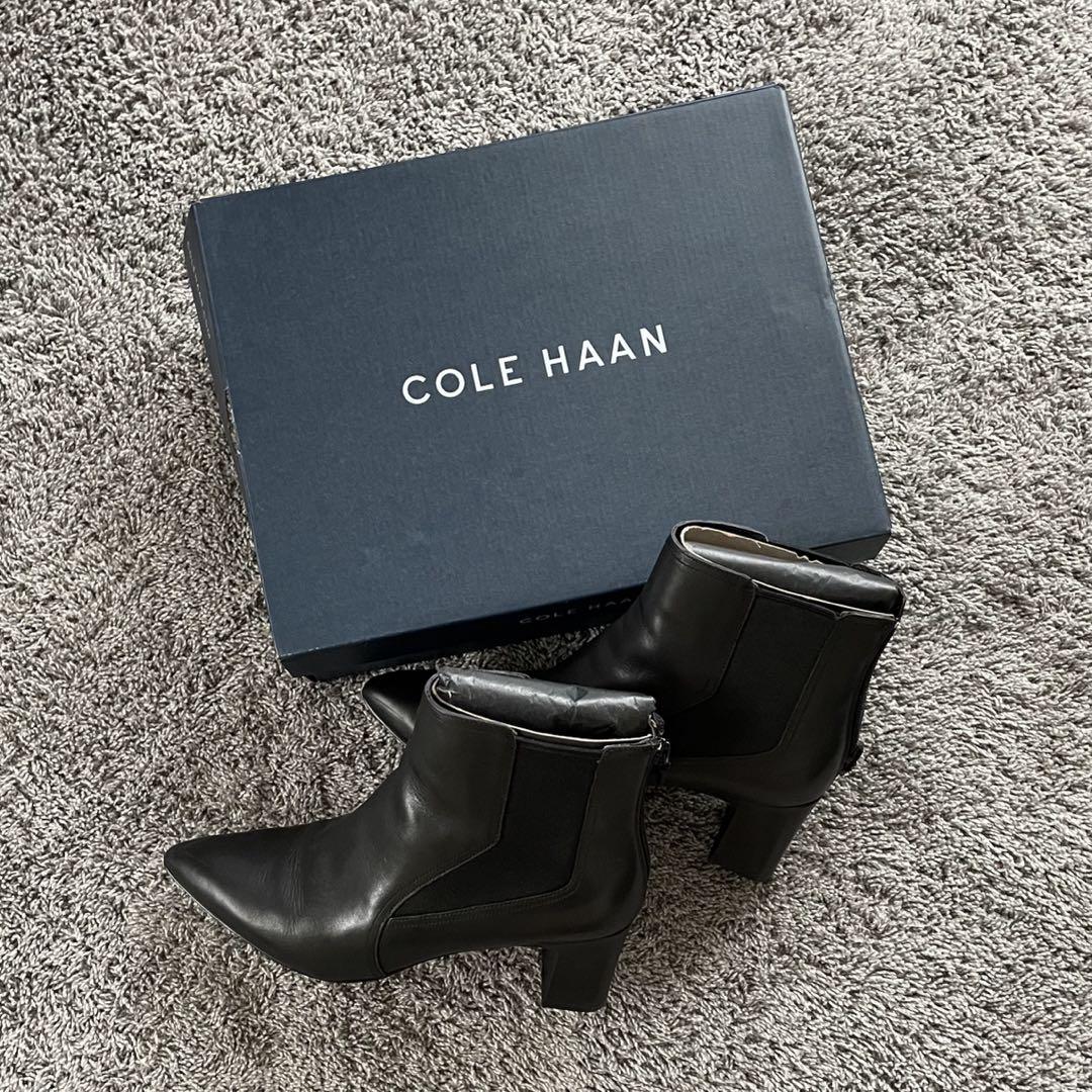 COLE HAAN 濃う モダン クラシックス エッタ ブーティー ブラック 24cm