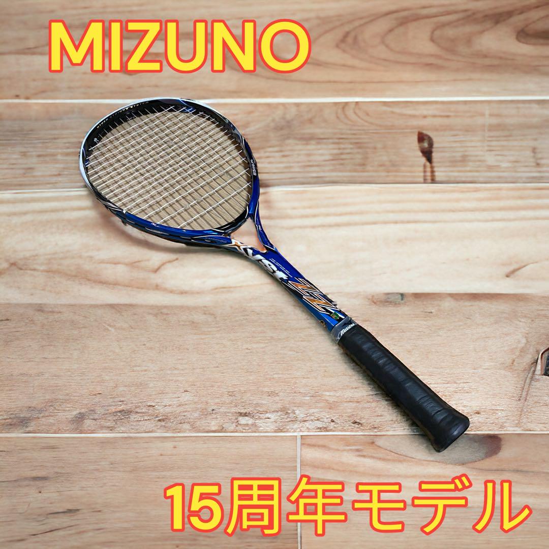 美品】MIZUNO Xyst ZZ 薄けれ ミズノ 軟式テニスラケット 15周年モデル