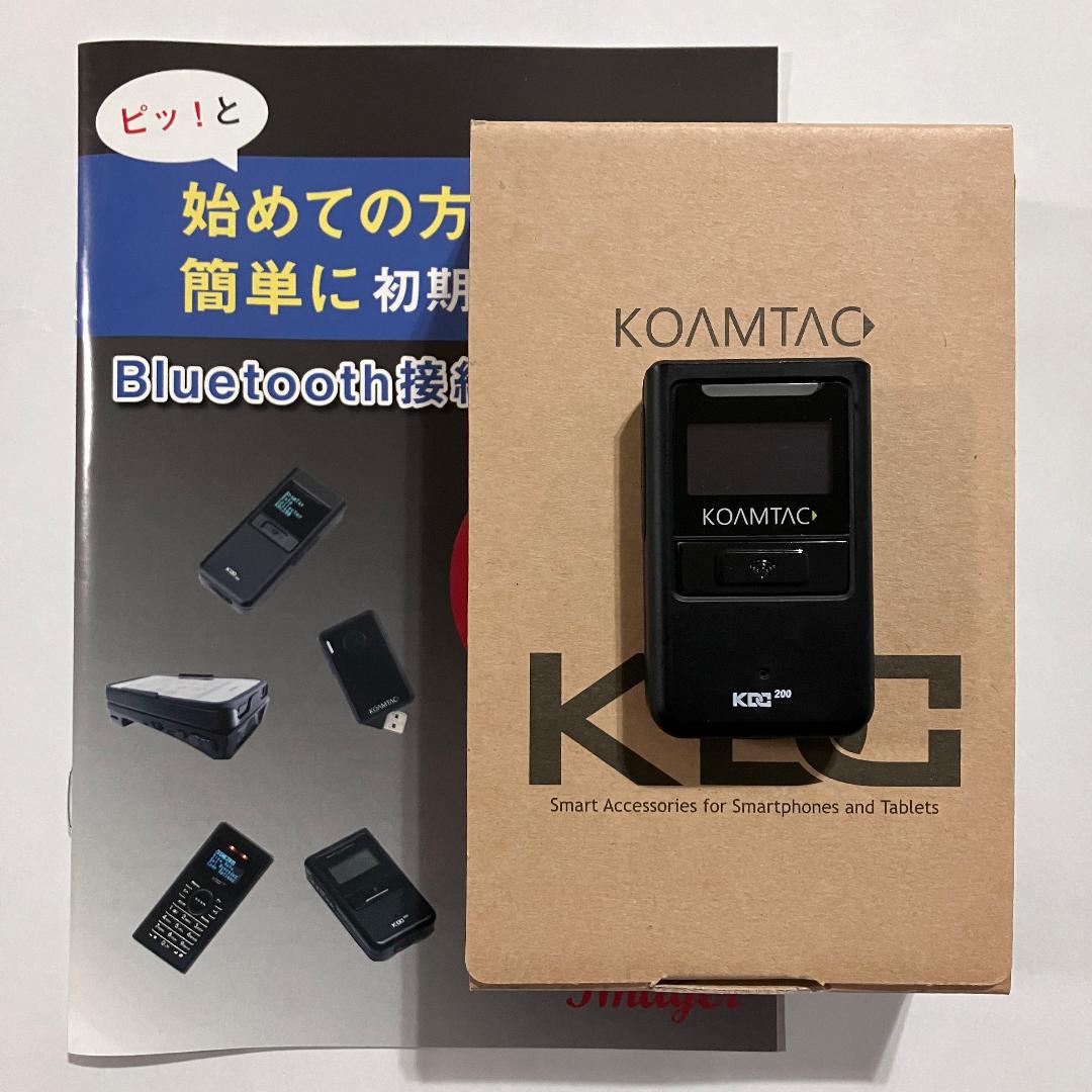 KDC 200iM うま 接続設定ガイド 2点セット 日本語対応 バーコード リーダー