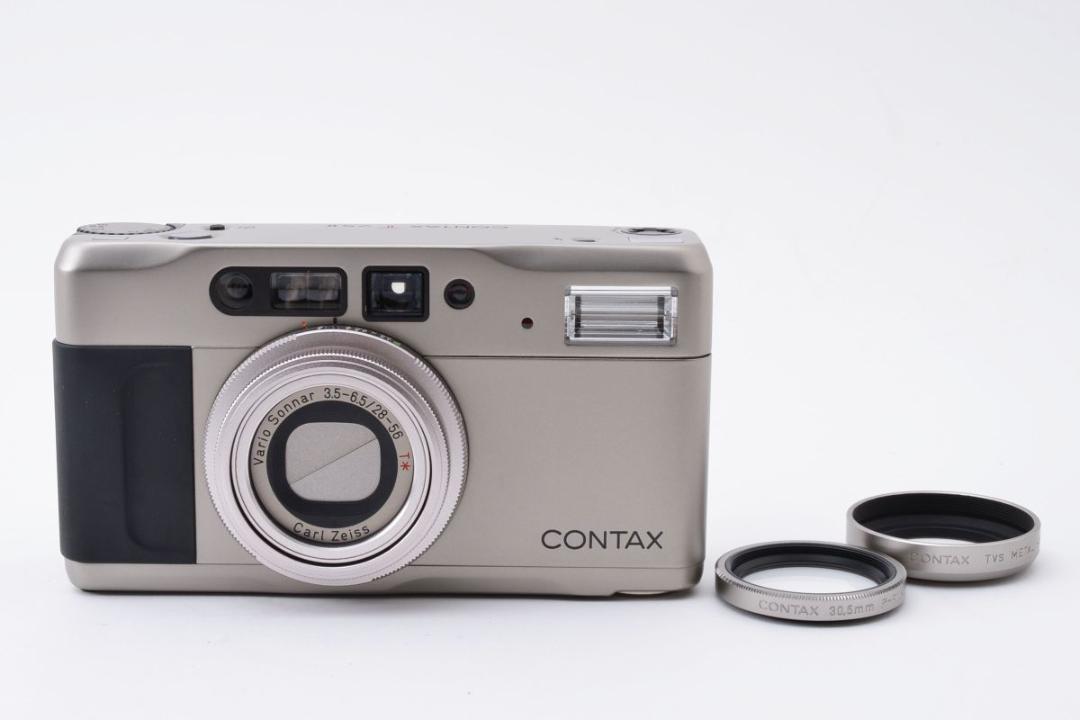 動作好調】 CONTAX コンタックス TVS まぶしい Ⅱ コンパクトフィルムカメラ