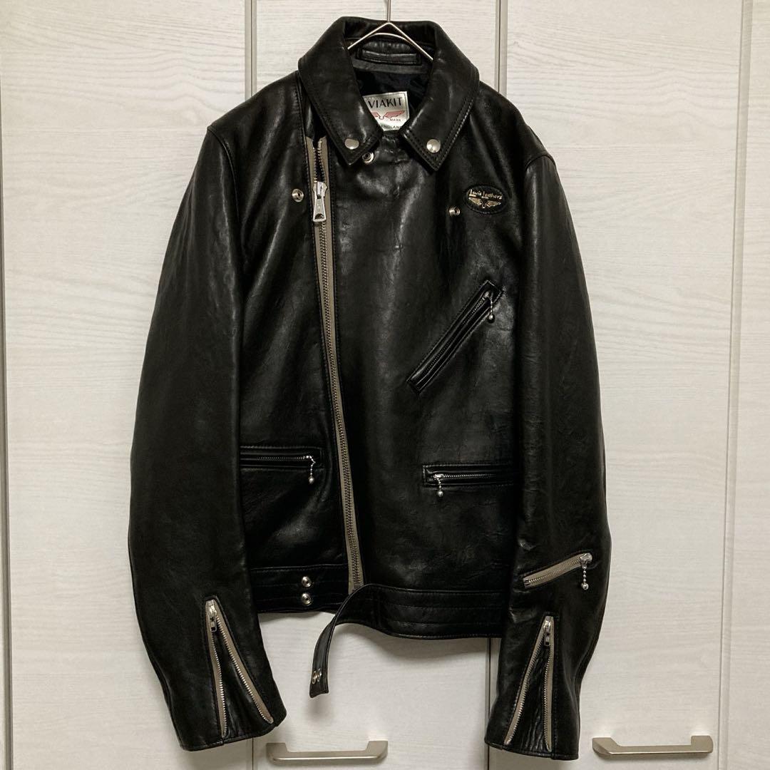 Lewis Leathers シープ サイクロン ダブルライダース