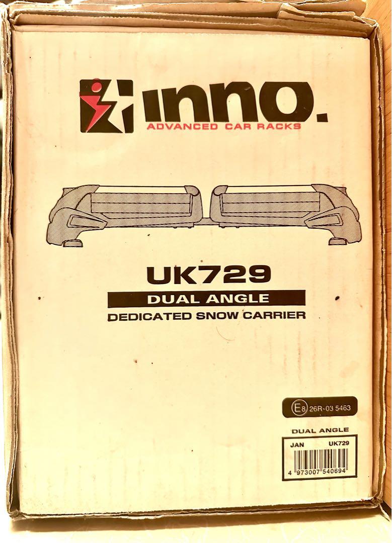 新品未使用 INNO UK729 デュアルアングル スノーボード 可笑しい キャリア