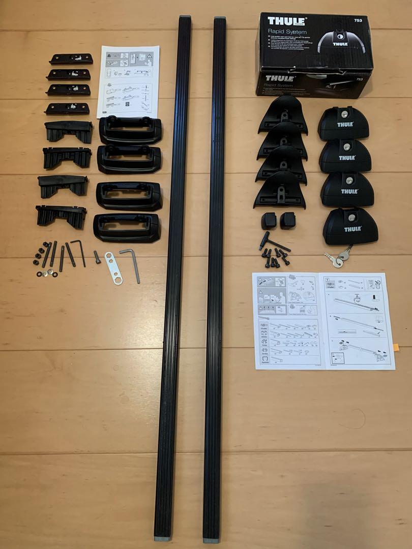 THULE スーリー Rapid 恋しい System 753 ＋ Kit3028