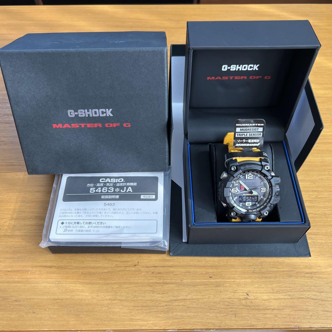 G-SHOCK GWG-1000-1A9JF 美品無傷 バッテリー新品同様