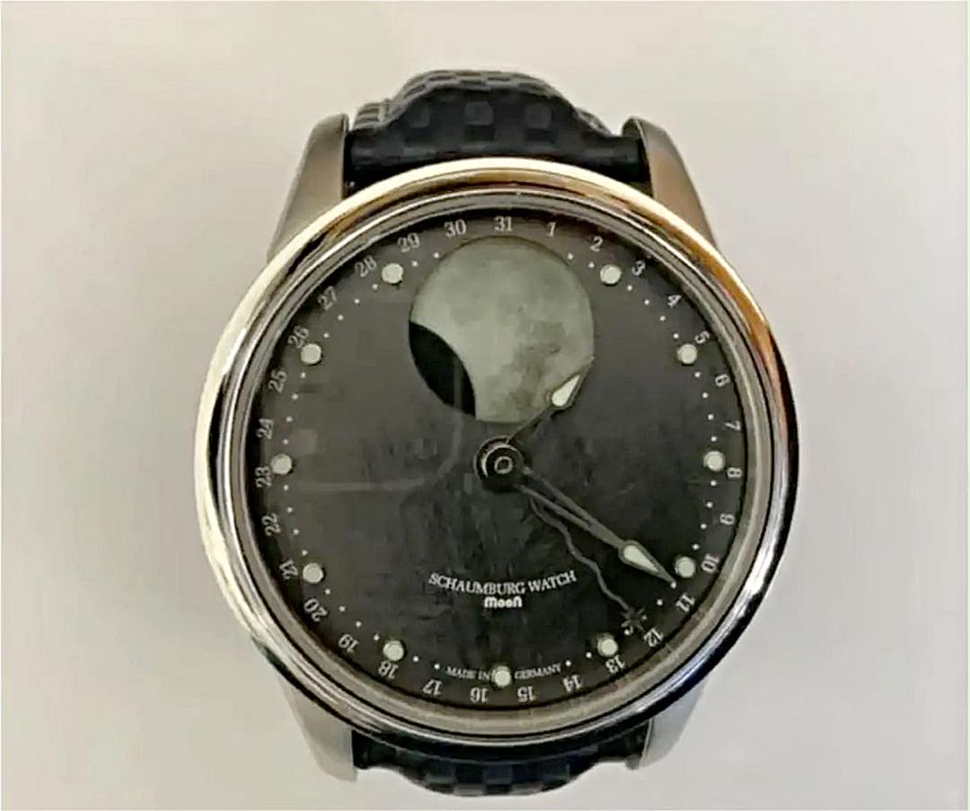 SCHAUMBURG WATCH. moon シャウボーグ ムーンメテオライト