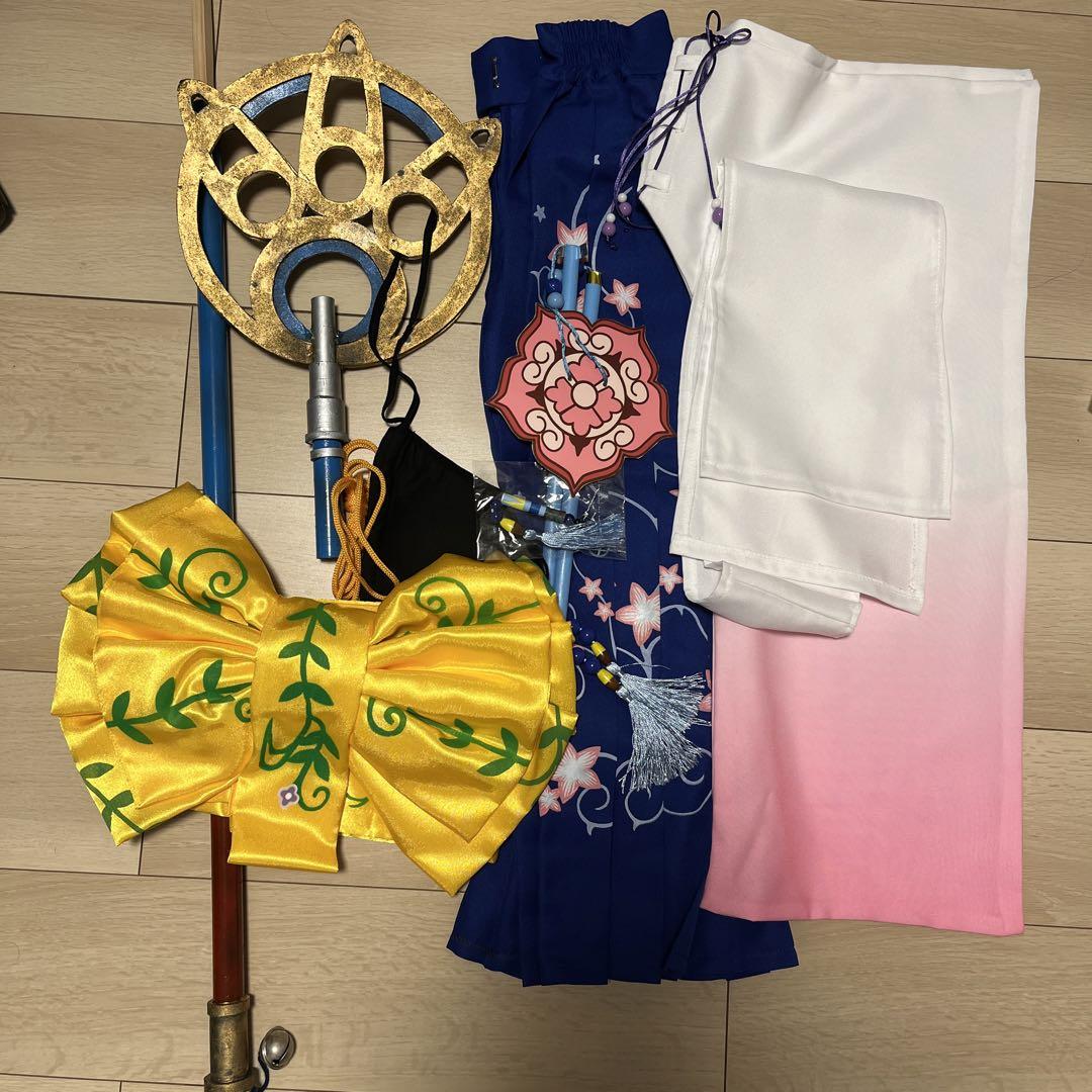 ユウナ コスプレ 衣装 杖 武器 ファイナルファンタジー な FF10 X