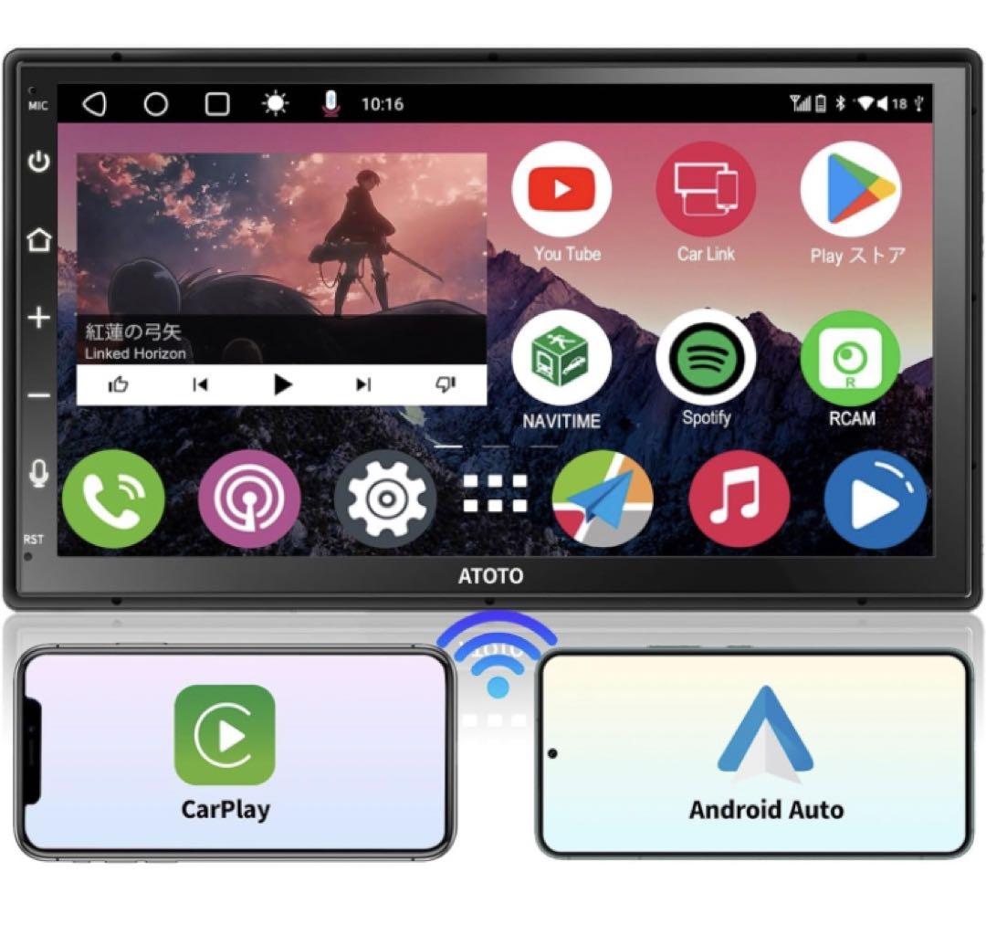 ATOTO 大きい A6 PF Android オーディオ一体型ナビ、2DIN