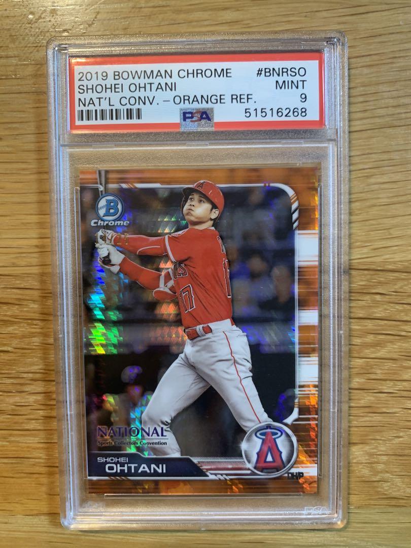 25枚限定１番 大谷翔平 Topps そる CHROME オレンジリフラクター