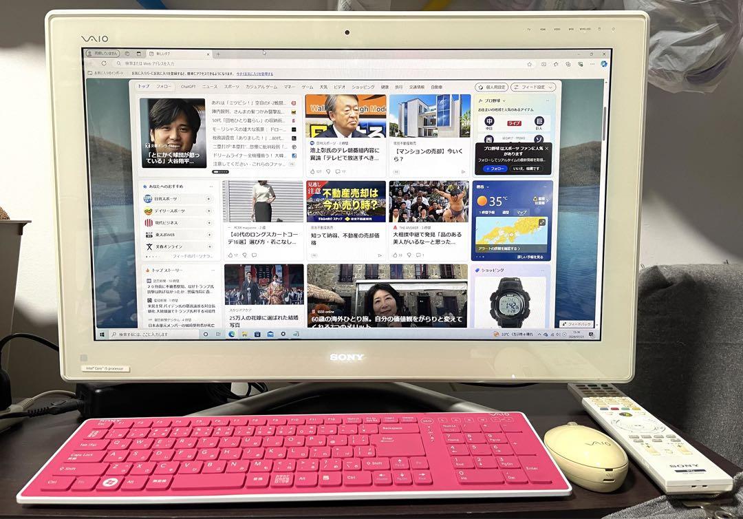 SONY VAIO VPCL247FJ デスクトップPC 24型