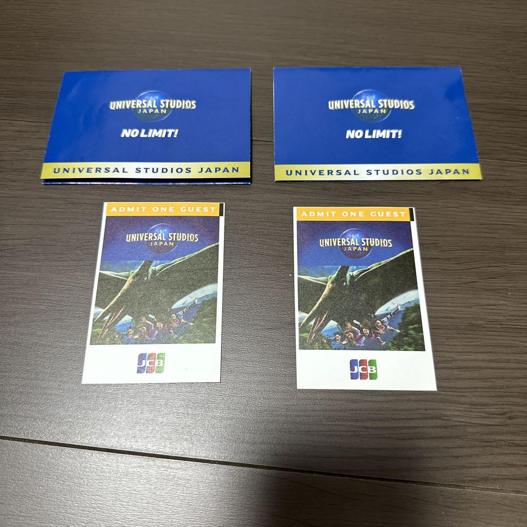 ユニバーサルスタジオジャパン チケット 2枚 すっぱ