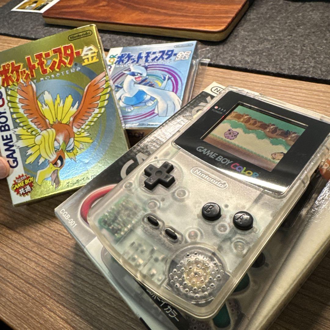 任天堂 ゲームボーイカラー ポケットモンスター金銀クリスタル 3