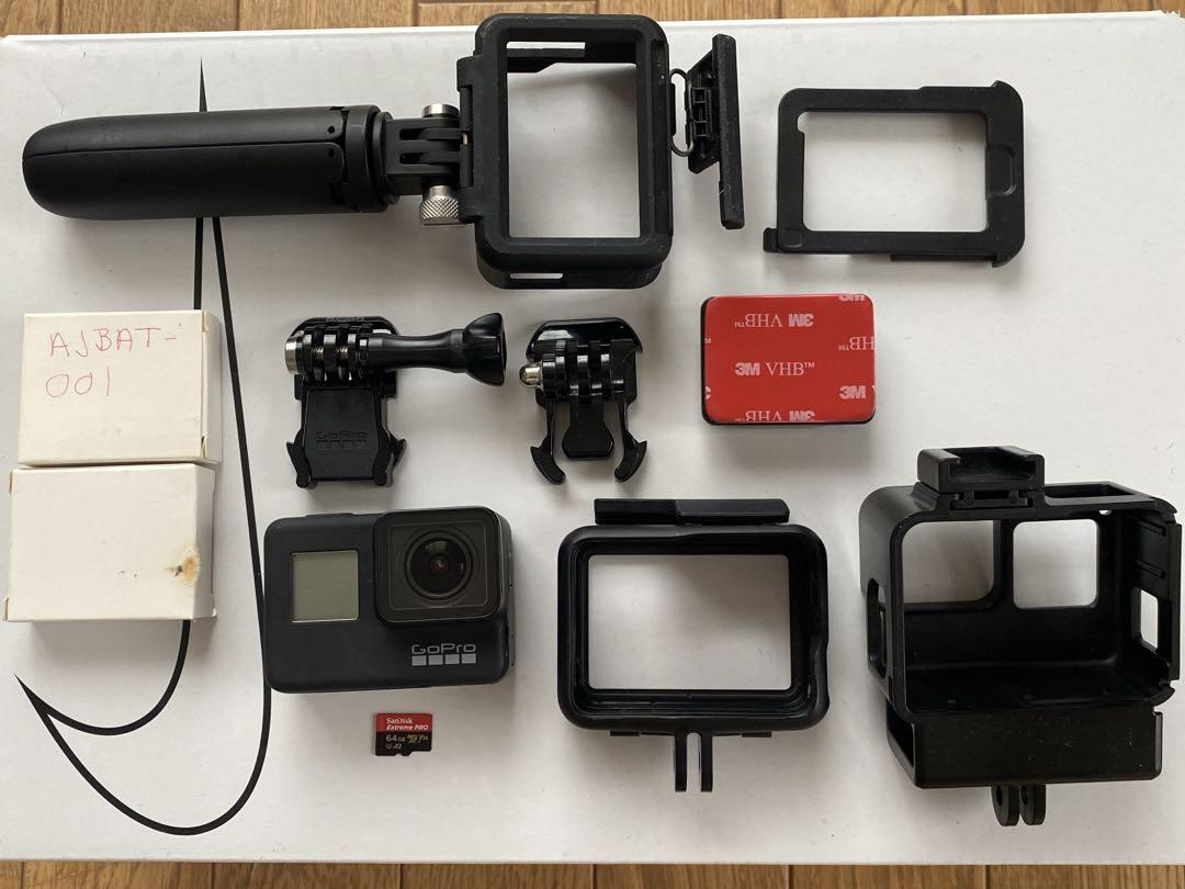 GoPro HERO7 恐かっ BLACK セット 付属品