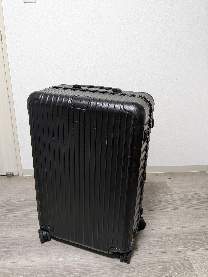 お気にいる 廃盤/希少】45L リモワ トパーズ ステルス RIMOWA ブラック 4輪 旅行かばん・小分けバッグ