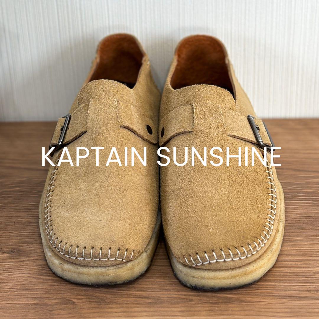 KAPTAIN SUNSHINE×Padmore&Barns】コラボモカシン 待ち遠しかっ