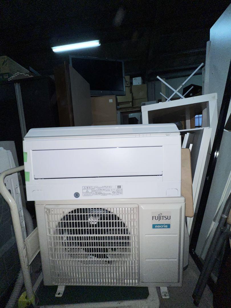 工事無料】富士通 2.5kgエアコン AS-C25F-W 2017年製 - 家電