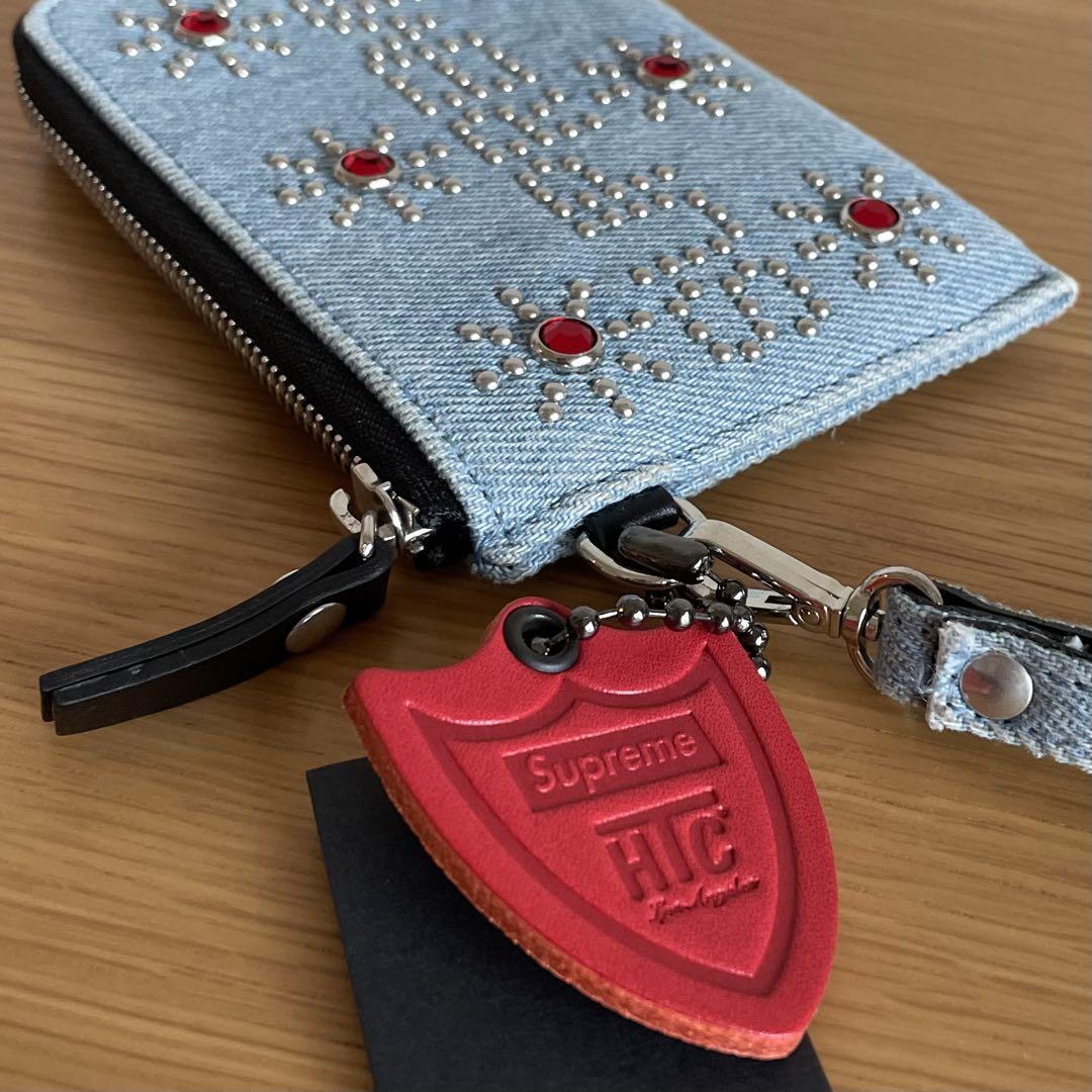 Supreme HTC Studded Wallet denim