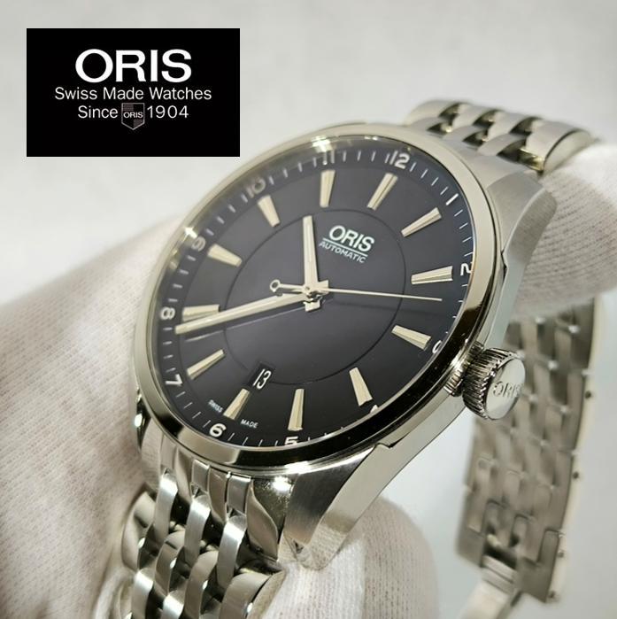 美品 ORIS オリス 自動巻き 腕時計 メンズ 甘ったるく