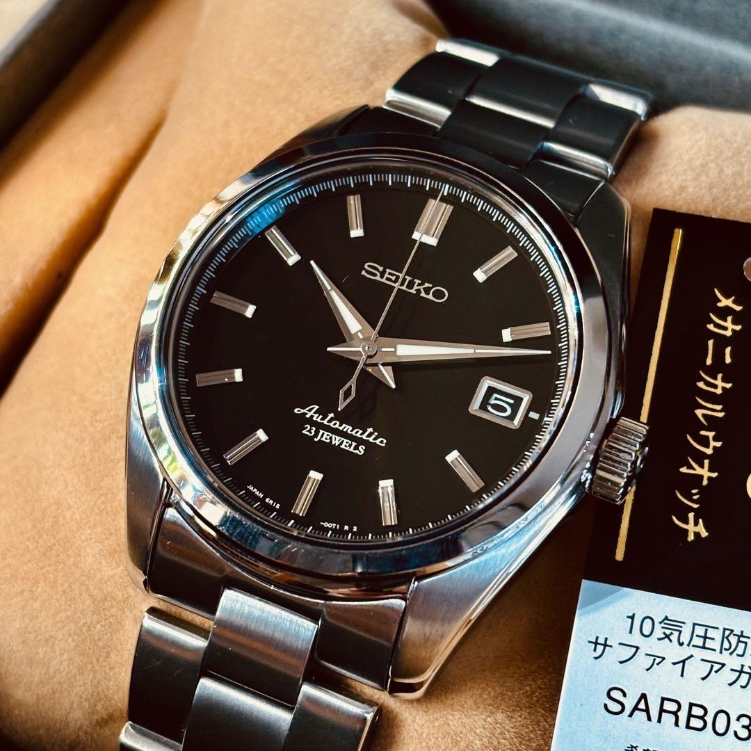 廃盤希少品】SEIKOメカニカルウォッチ SARB033 くさい 6R15D