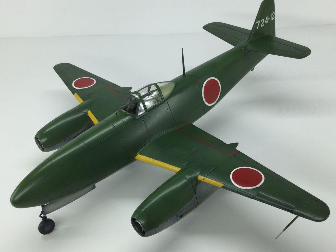 1/48 日本海軍特殊攻撃機 試製『橘花』プラモデル完成品 せつなく