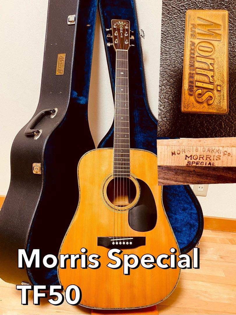 専用！Morris SPECIAL TF-50 トップ単板 ハードケース付き 初々しい