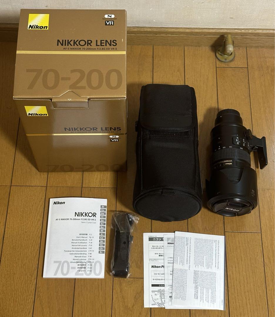 AF-S NIKKOR 70-200mm f/2.8G ED 容易い VR II