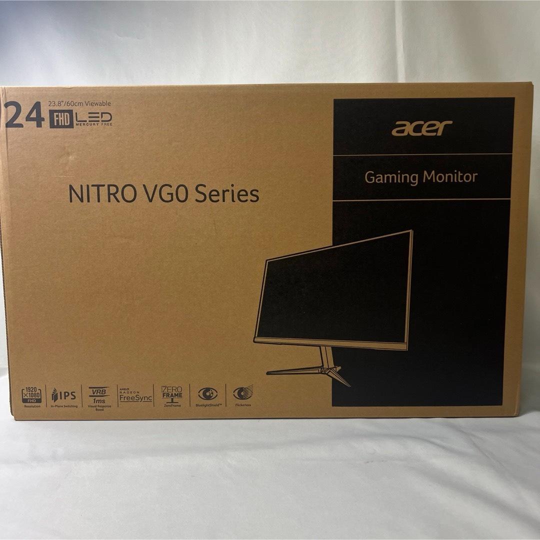 新品 acer VG240Y bmiix ゲーミングモニター ディスプレイ