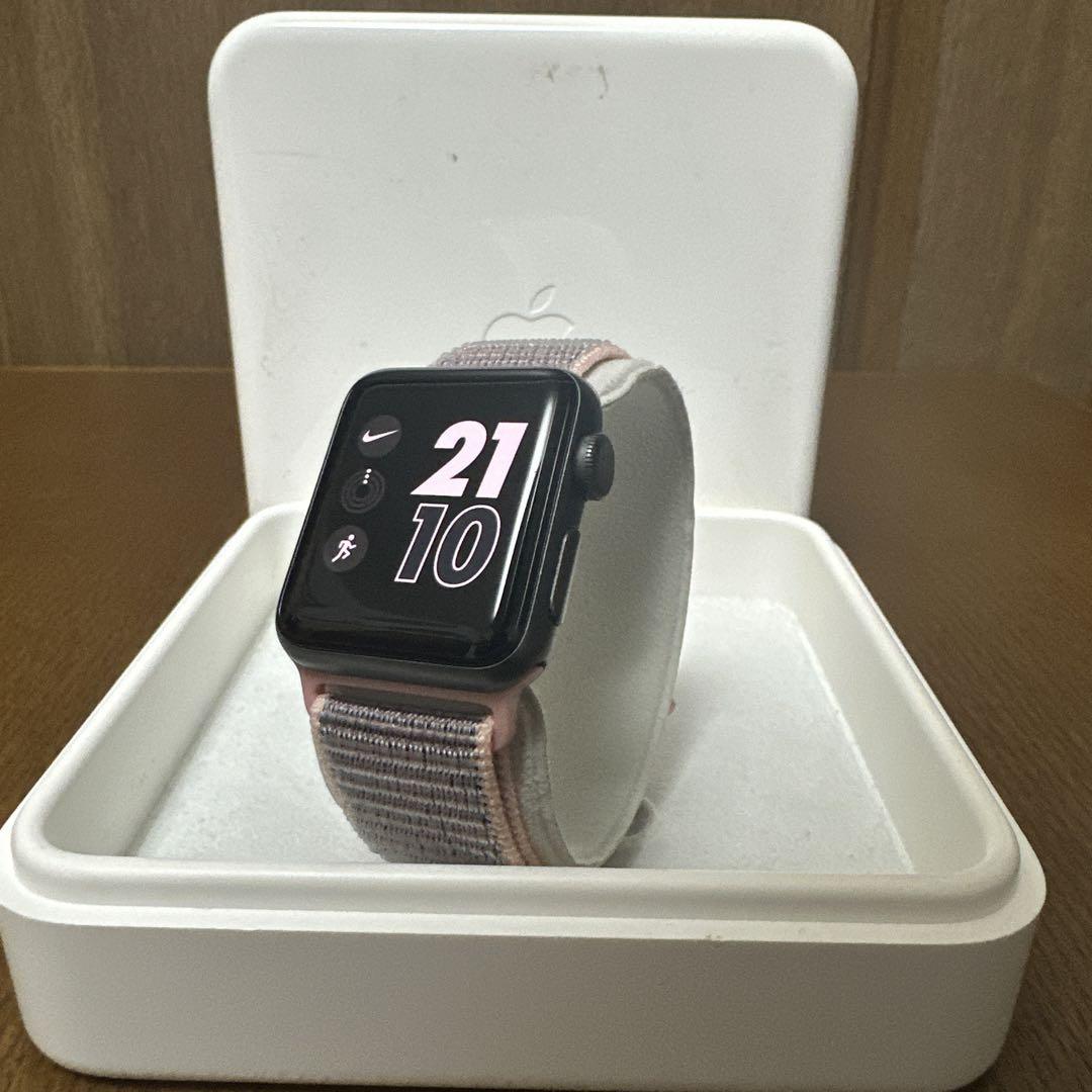 Apple Watch series3 ナイキ/NIKEモデル 38mm