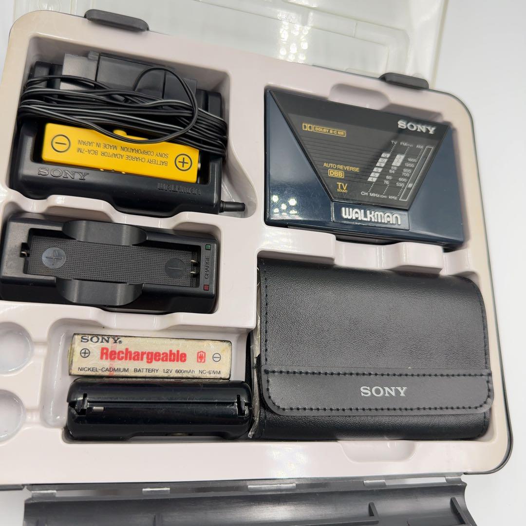 貴重 SONY WALKMAN ソニーウォークマン WM‐F550C 1988年