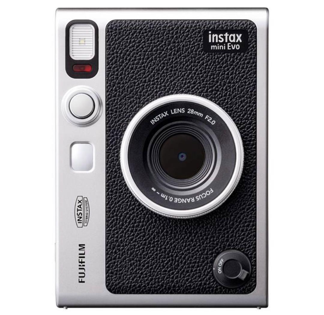 新品・未開封】フジフイルム 興味深く instax mini Evoチェキ ブラック